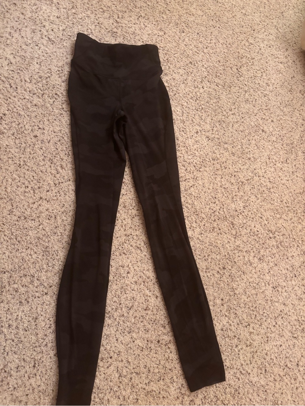 lululemon athletica Black Camo High-Rise Leggings